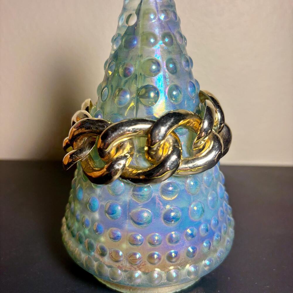 Chunky Gold Tone Chain Link Bracelet